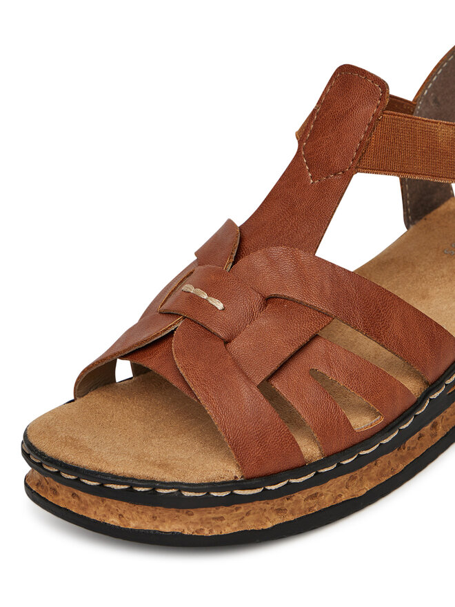Rieker Sandale Rieker 62918-22 Smeđa