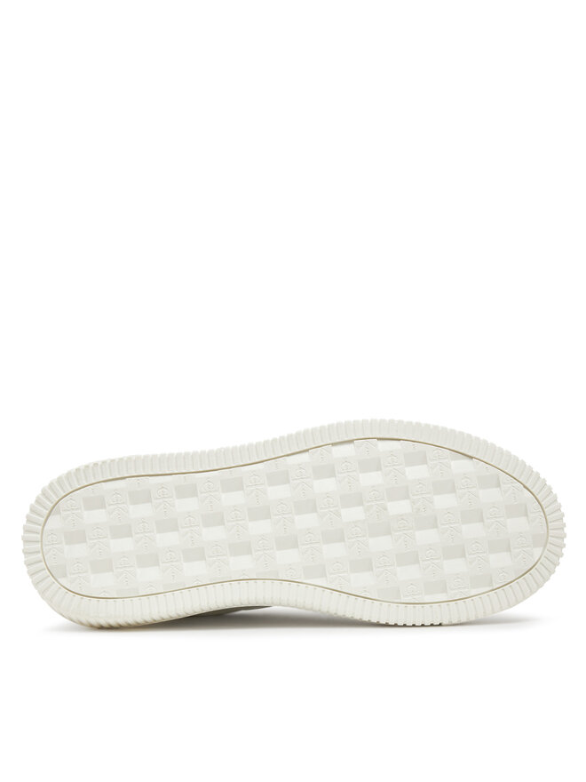 Calvin Klein Jeans Sneakersy Calvin Klein Jeans Chunky Cupsole Laceup Mon Lth YW0YW00823 Biały
