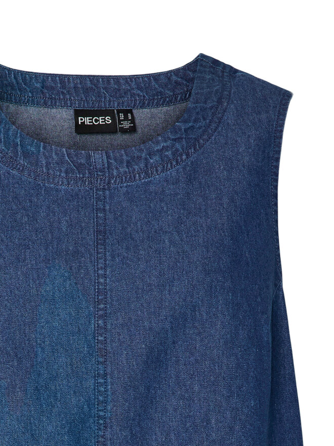 Pieces Pieces Top Tenim 17157936 Tamnoplava Regular Fit