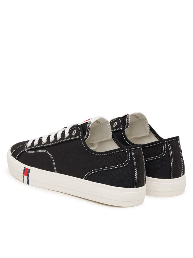 Tommy Jeans Sneakers aus Stoff Tommy Jeans Archive Vulc Y2K EM0EM01674 Schwarz