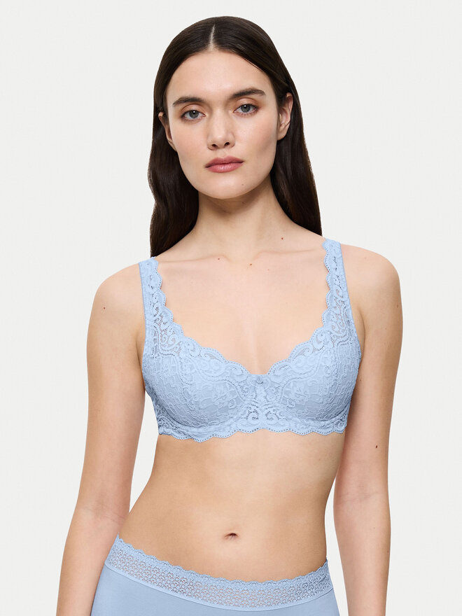 Triumph Triumph Grudnjak sa žicom Amourette 10209584 Svijetloplava