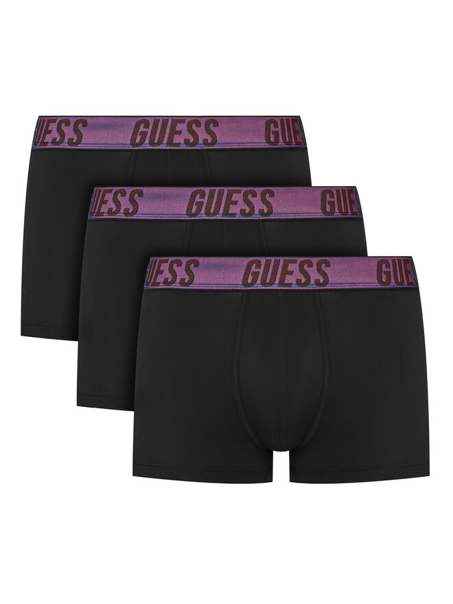 Guess Guess 3 darab boxer U5GG13 K6YW1 Fekete