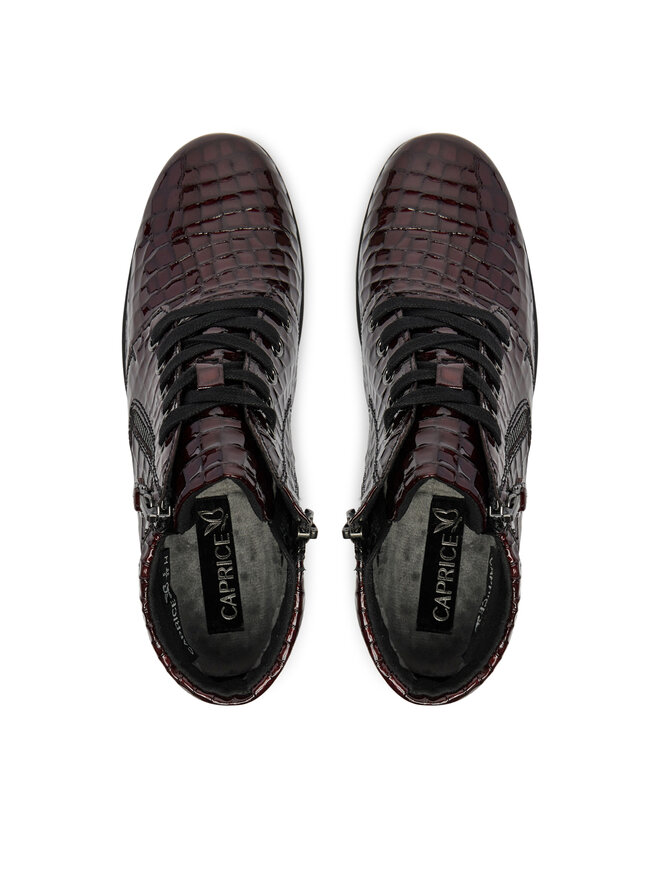 Caprice Botines Caprice 9-25152-41 Guinda/burdeos