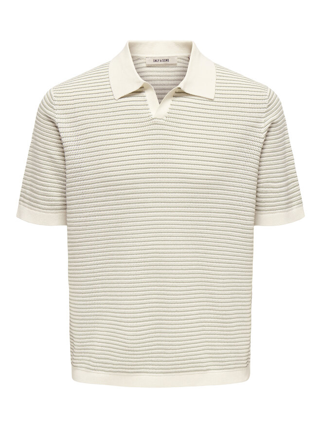 Only & Sons Only & Sons Polo marškinėliai Kian 22033457 Smėlio Relaxed Fit