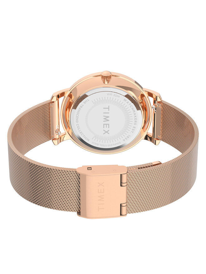 Timex Zegarek Timex City TW2V52500 Różowy