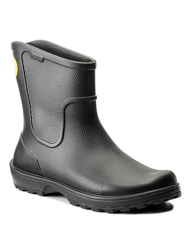Гумові чоботи Crocs Wellie Rain Boot 12602 Чорний | evzuttya.com.ua
