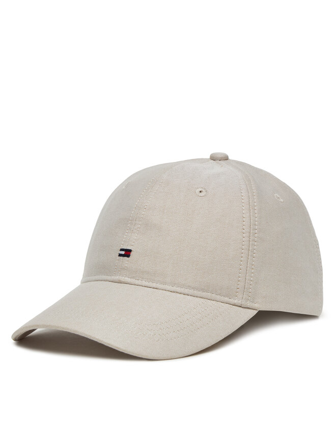 Tommy Hilfiger Kšiltovka Tommy Hilfiger Th Flag Oxford 6 Panel Cap AM0AM13160 Béžová