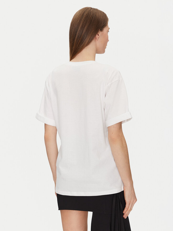 Elisabetta Franchi Elisabetta Franchi T-Shirt MA-035-51E2-V170 Λευκό Regular Fit