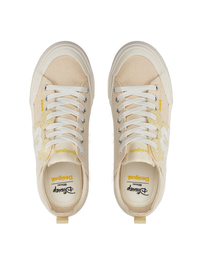 Desigual Sneakers Desigual 24SSKA20 Μπεζ