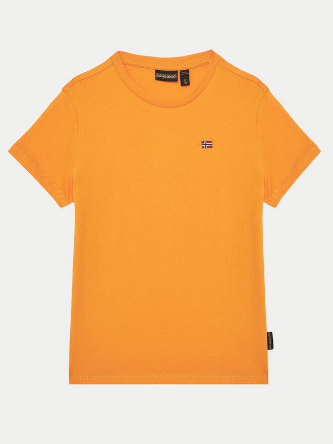 Napapijri Napapijri Marškinėliai Salis SS 2 NP0A4GEHA701 S Oranžinė Regular Fit