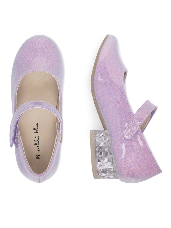 Nelli Blu Pusbačiai Nelli Blu BIC-SS25-20526DGKF1 Violetinė