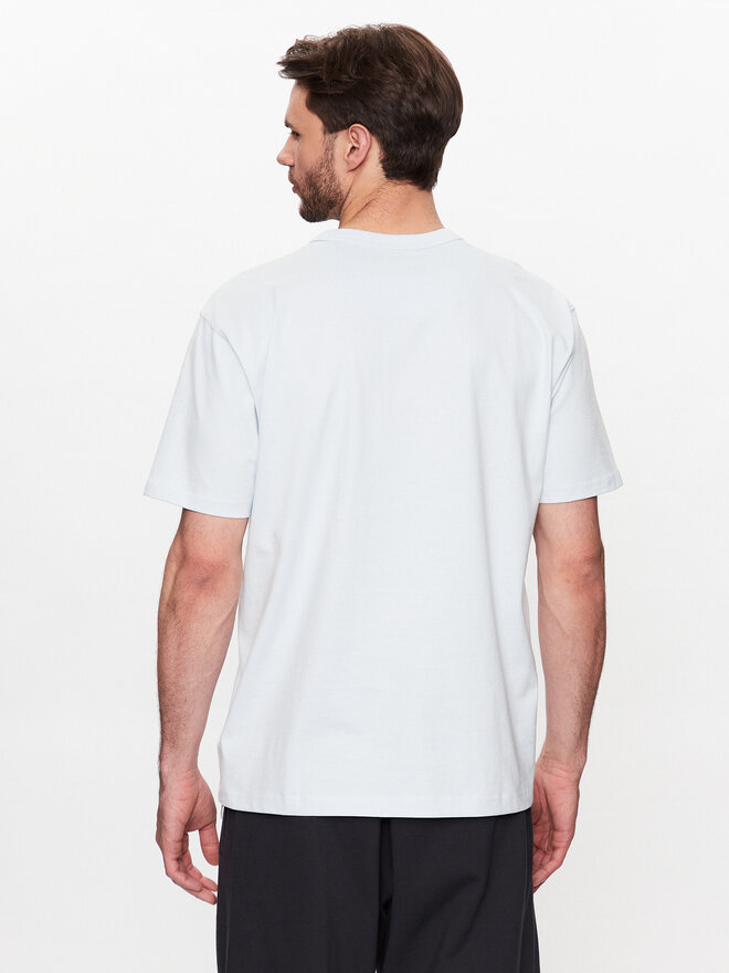 New Balance New Balance Marškinėliai MT23567 Mėlyna Relaxed Fit