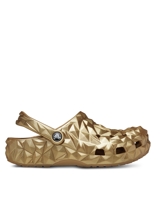Crocs Παντόφλες Crocs Cls Metallic Geometric Clog 210002 Χρυσό