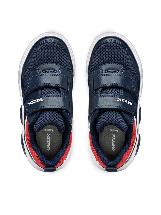 Geox Sneakersy Geox J Illuminus J55GVA 014BU C0735 D Tmavomodrá