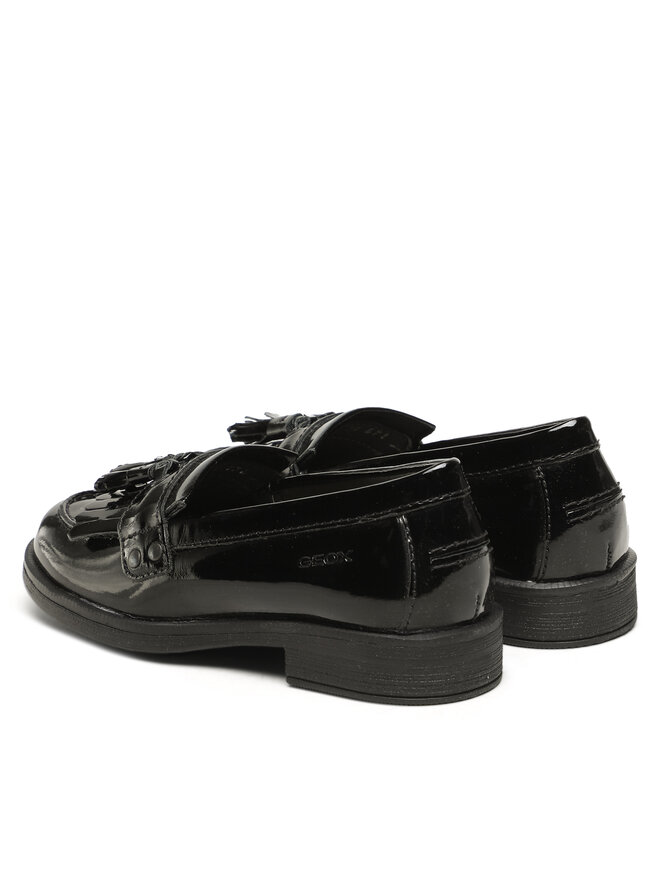 Geox Nizki čevlji Geox Jr Agata A J4449A 00066 C9999 M Črna