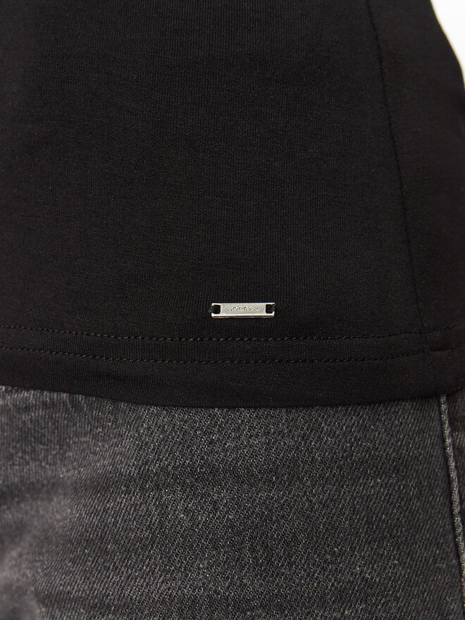 Morgan Morgan Felső 242-DNAE Fekete Slim Fit