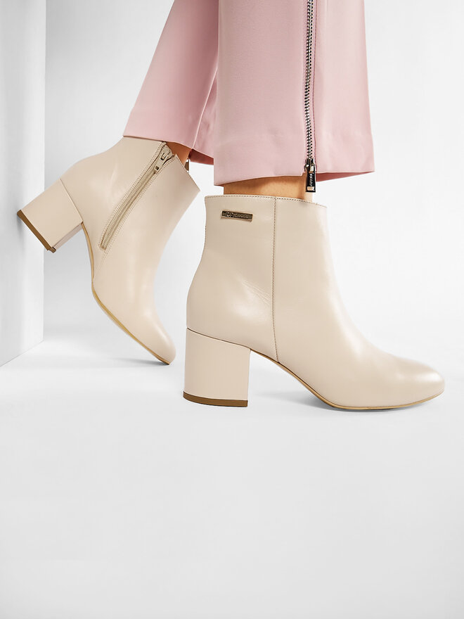 R.Polański Stiefeletten R.Polański 0882 Beige