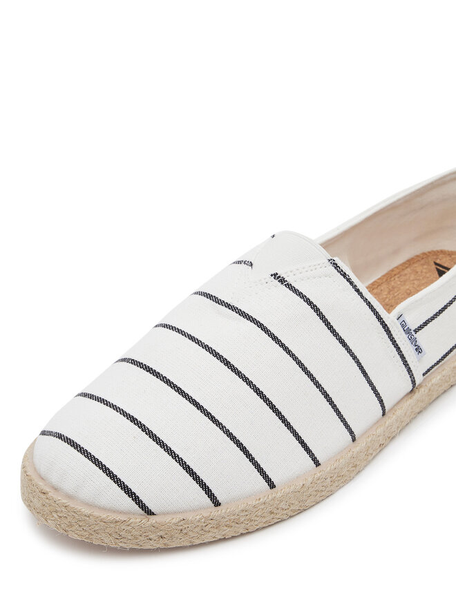 Quiksilver Espadryle Quiksilver WAVESTRIDE-01 Biały