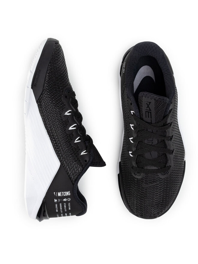 Nike - metcon 5 women's training shoe - black/black-white-wolf grey cheap