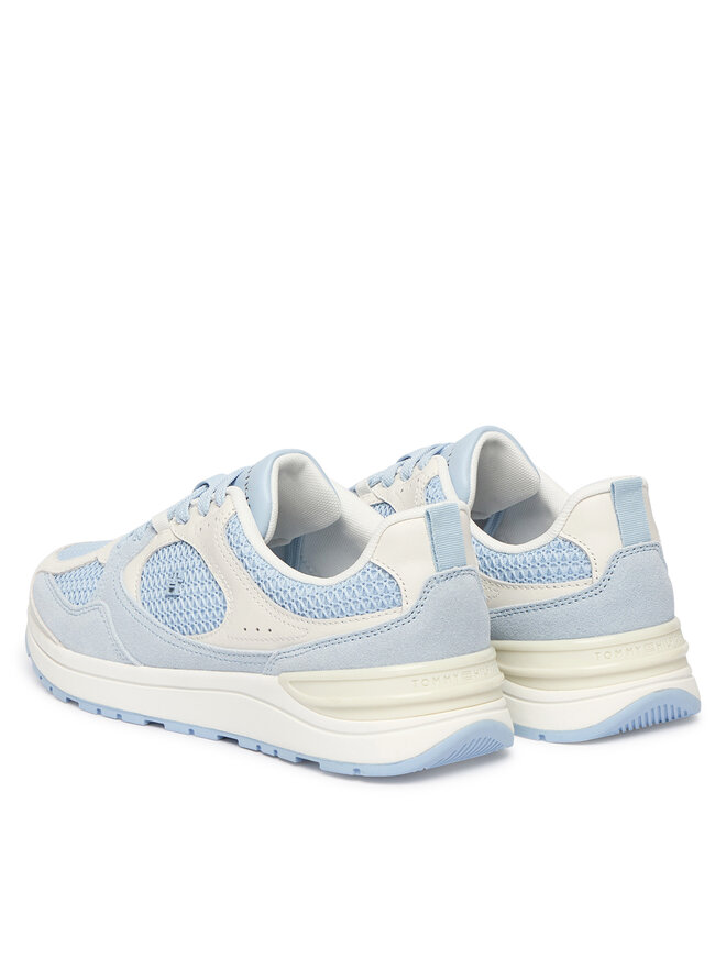 Tommy Hilfiger Sneakers Tommy Hilfiger Th Mix Material Runner FW0FW09306 Blau