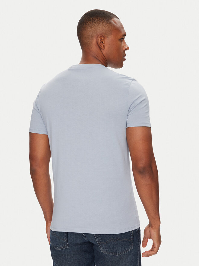 Guess Guess Marškinėliai M2YI71 I3Z14 Mėlyna Slim Fit
