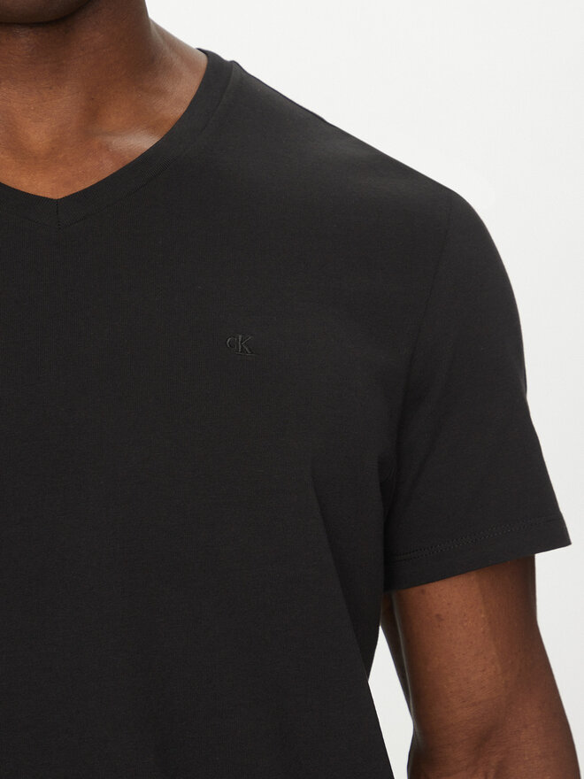 Calvin Klein Jeans Calvin Klein Jeans Marškinėliai LV040HM298 Juoda Regular Fit