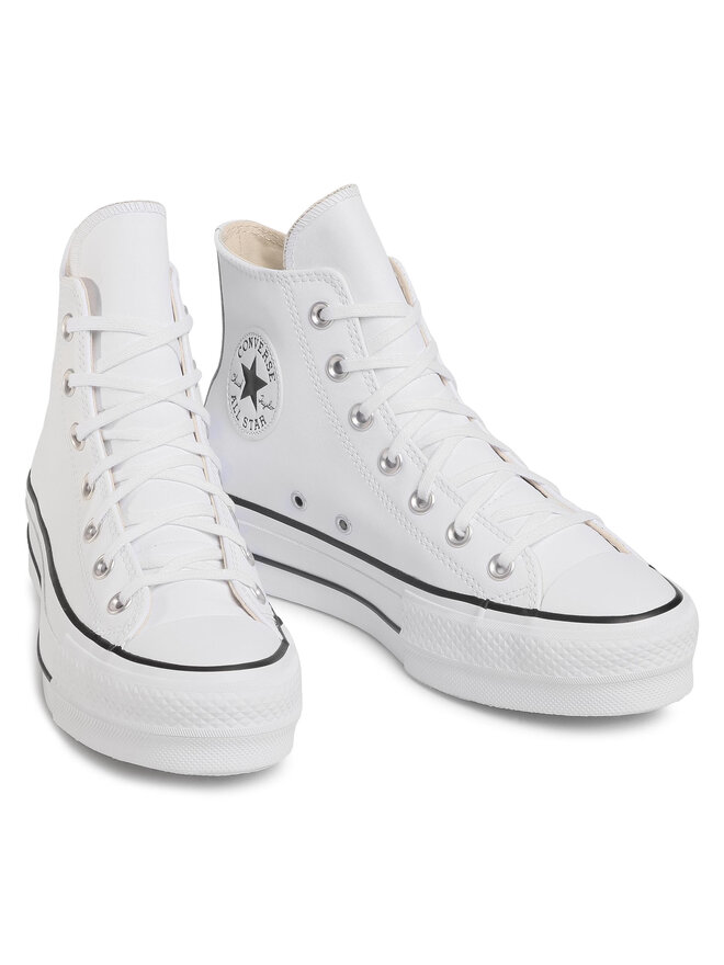 Converse Trampki Converse Chuck Taylor All Star Lift Clean Hi 561676C Biały