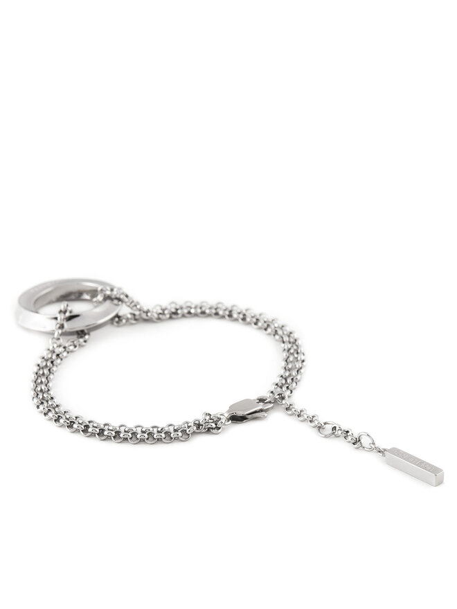 Calvin Klein Bransoletka Calvin Klein 35000336 Srebrny