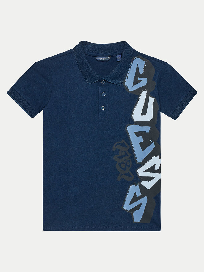 Guess Guess Pólóing L4GP02 K8GA0 Sötétkék Regular Fit