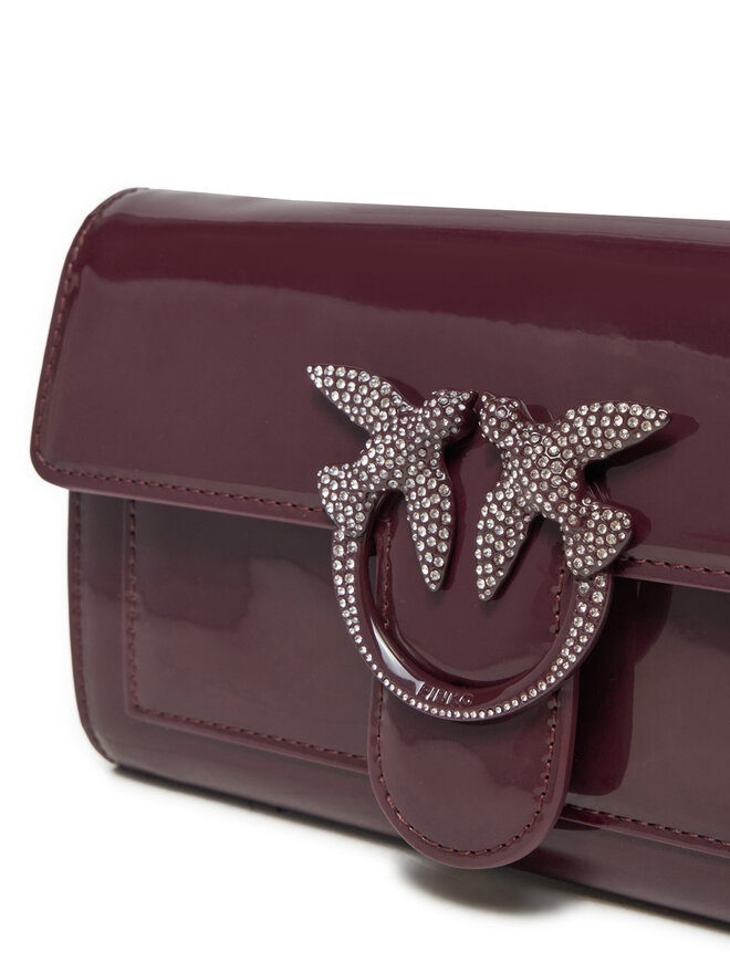 PINKO Kabelka PINKO Love One Wallet C. AI 24-25 PLTT 100062 A20G Fialová