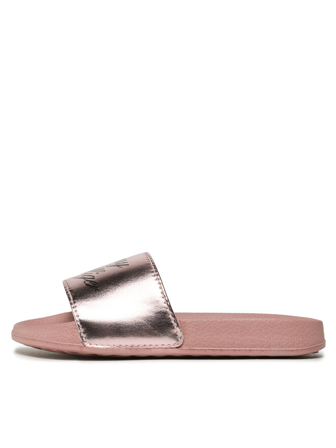 Tommy Hilfiger Klapki Tommy Hilfiger Logo Pool Slide T3A0-32799-1367 Różowy