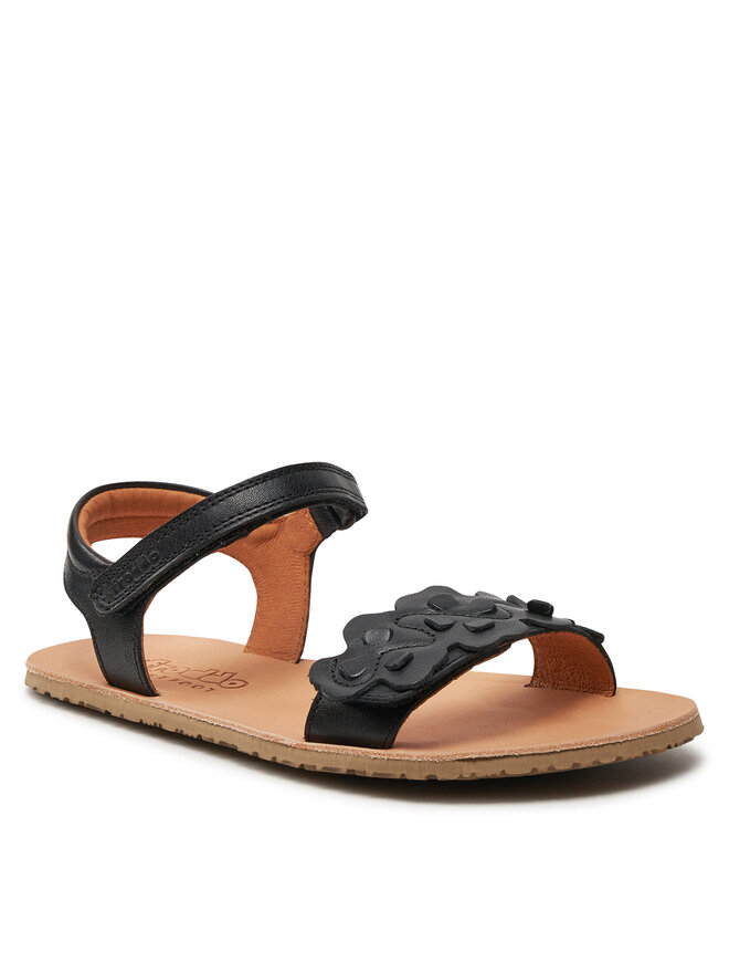 Froddo Sandalen Froddo Barefoot Flexy Flowers G3150265-4 D Schwarz