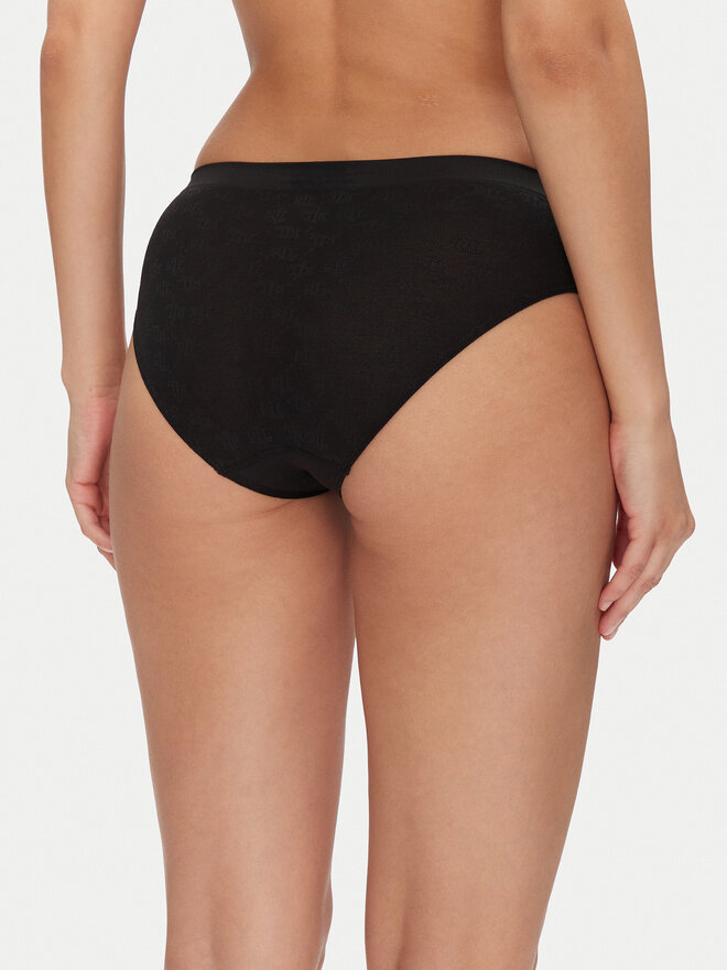 LAUREN RALPH LAUREN LAUREN RALPH LAUREN Klassischer Damenslip 4L0048 Schwarz