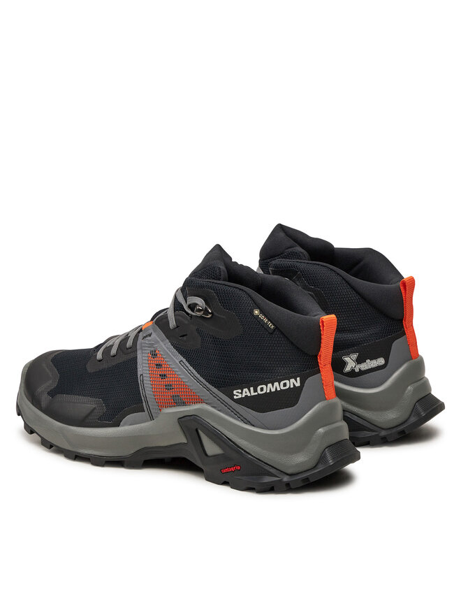 Salomon Trekkingi Salomon X Raise Mid Gore-Tex L47458000 Czarny