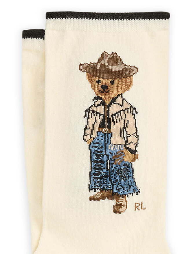 Polo Ralph Lauren Calzini lunghi da donna Polo Ralph Lauren 455955246001 Beige