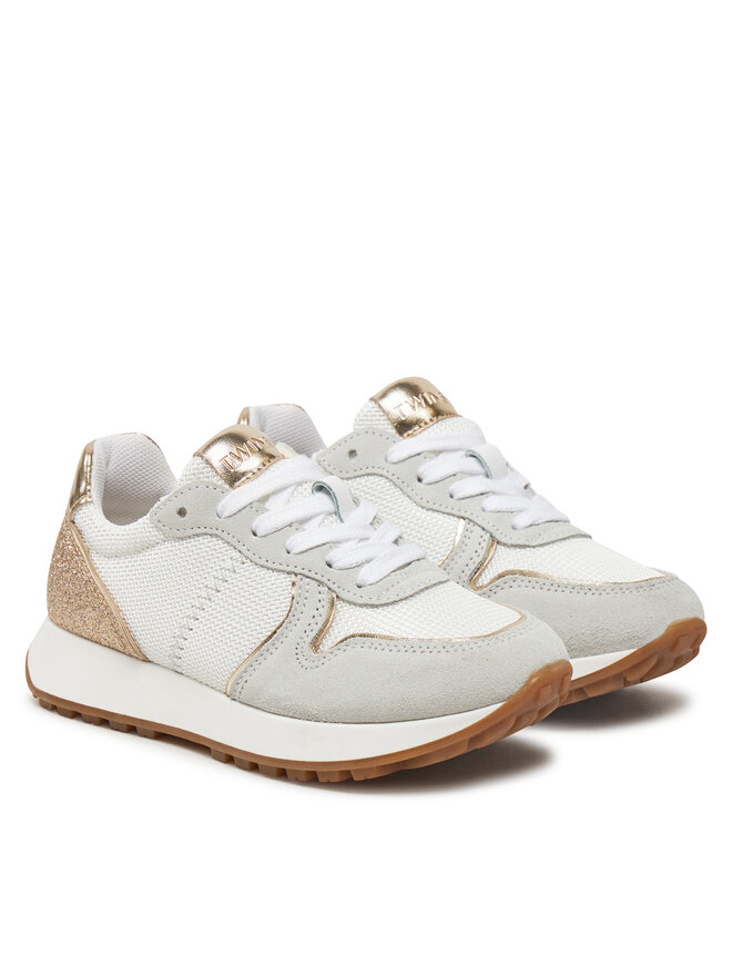 TWINSET Tenisice TWINSET 251GCJ014 Écru
