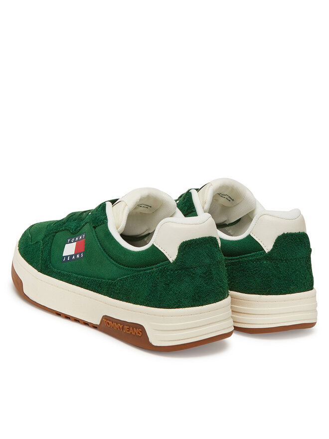 Tommy Jeans Sneakersy Tommy Jeans Tjm Cupsole Suede EM0EM01568 Zielony