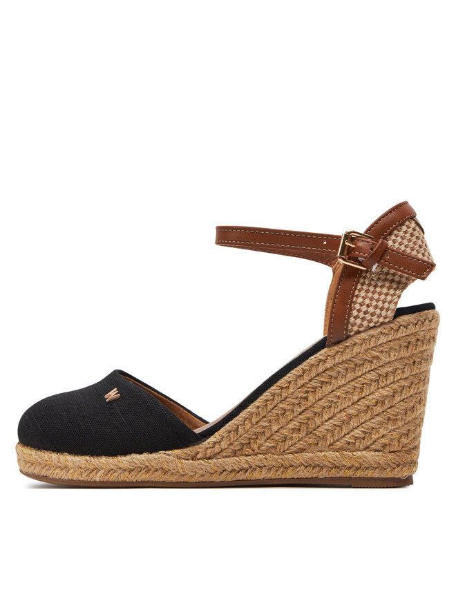 Wrangler Espadryle Wrangler Brava Women Wedge 20241056 Czarny