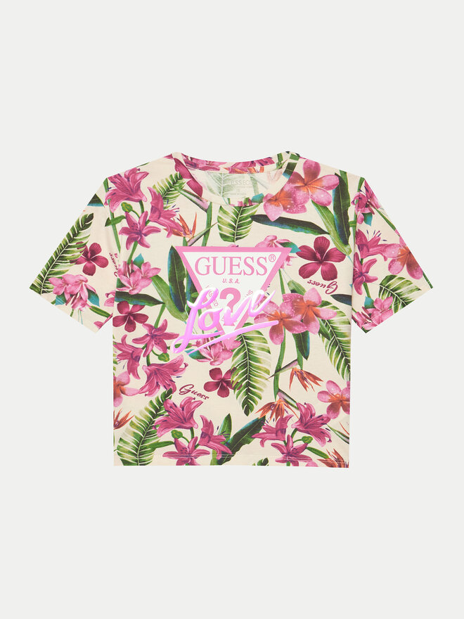 Guess Guess T-Shirt J5GI10 K6YW4 Bunt Regular Fit