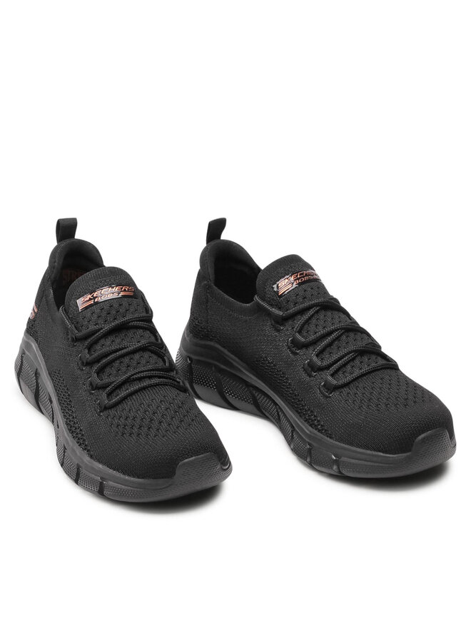 Skechers Sneakersy Skechers BOBS SPORT Color Connect 117121/BBK Čierna