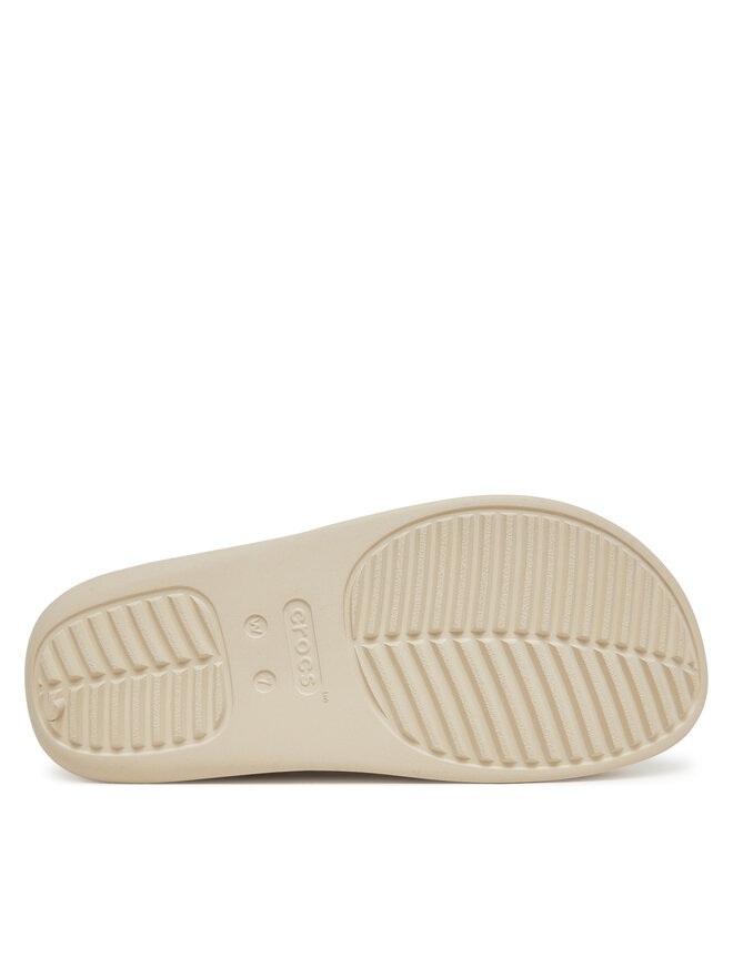 Crocs Şlapi Crocs Getaway Groove Platform HStrap 210701 Bej