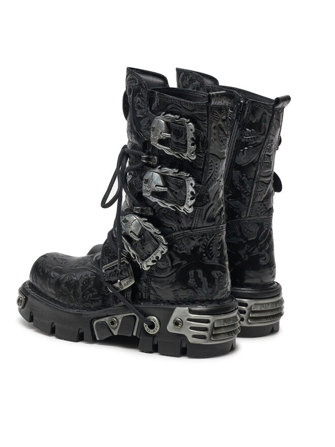 NEW ROCK Glany NEW ROCK M-391-S4 Czarny
