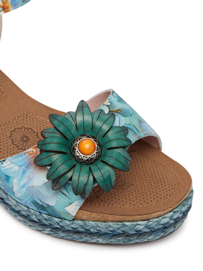 Laura Vita Sandalen Laura Vita Facyo 75 Blau