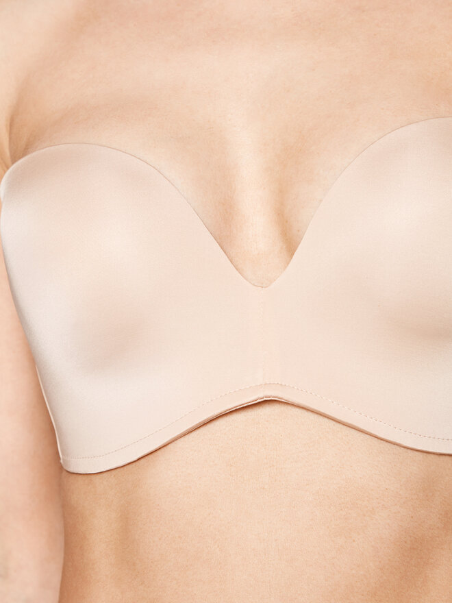 Wonderbra Wonderbra Бюстгальтер бардотка WB00032D Бежевий