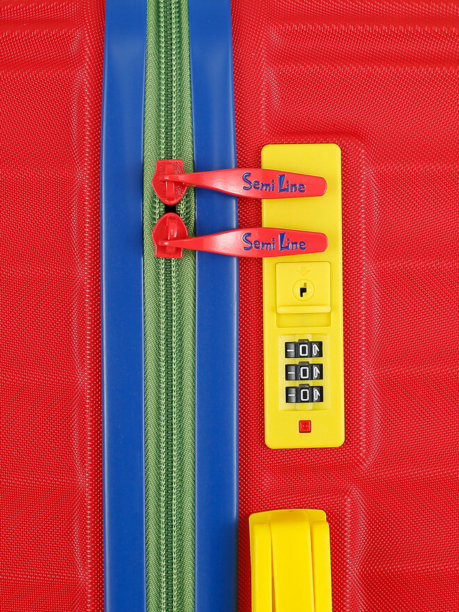 Semi Line Kabinenkoffer Semi Line T5935-1 Rot