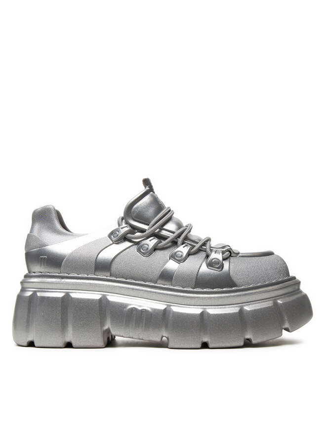 Melissa Botas de combate Melissa Rebel Ad 35829 Plata