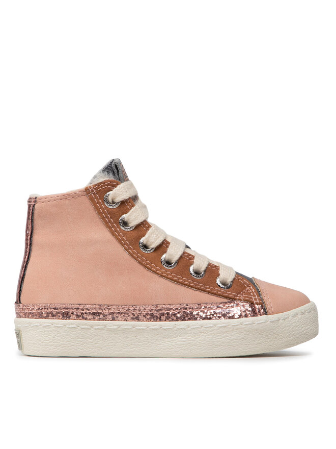 GIOSEPPO Sneaker Für Baby-Mädchen – Jeanslook Mit Glitzer, Pelzdetails & Veganer Komfortsohle