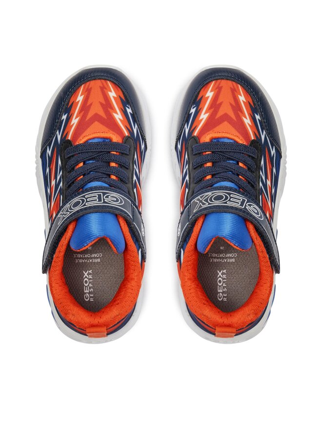 Geox Sneakersy Geox J Assister Boy J45DZB 02ACE C0820 S Tmavomodrá