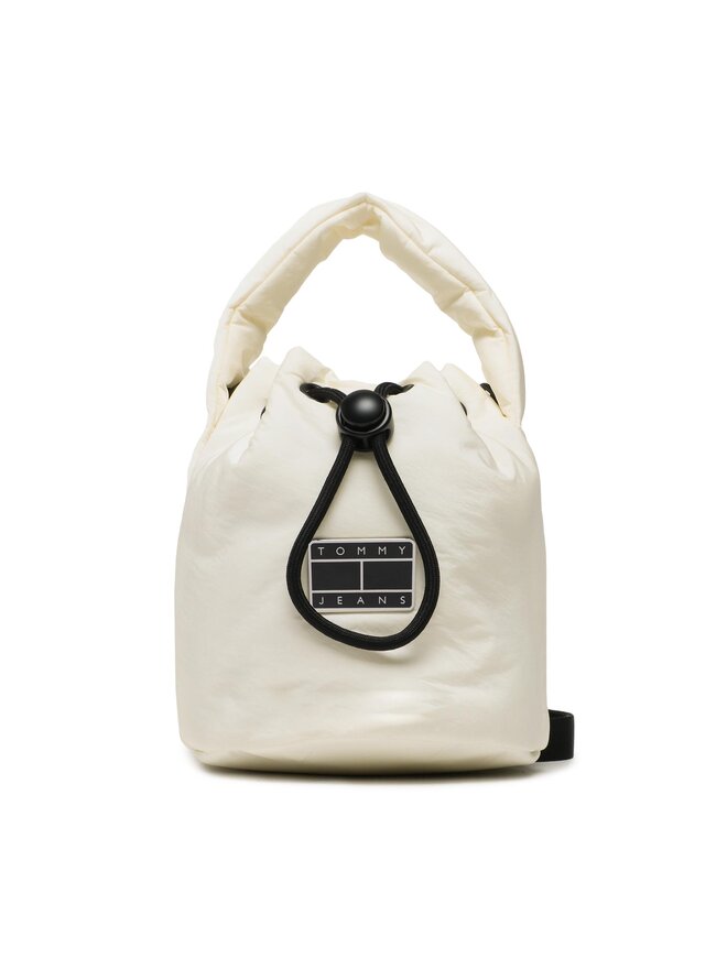 Tommy Jeans Сумка Tommy Jeans Tjw Hype Conscious Bucket Bag AW0AW14142 Écru