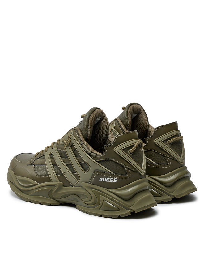 Guess Sneakersy Guess Belluno Low FMTBEL ELE12 Kaki